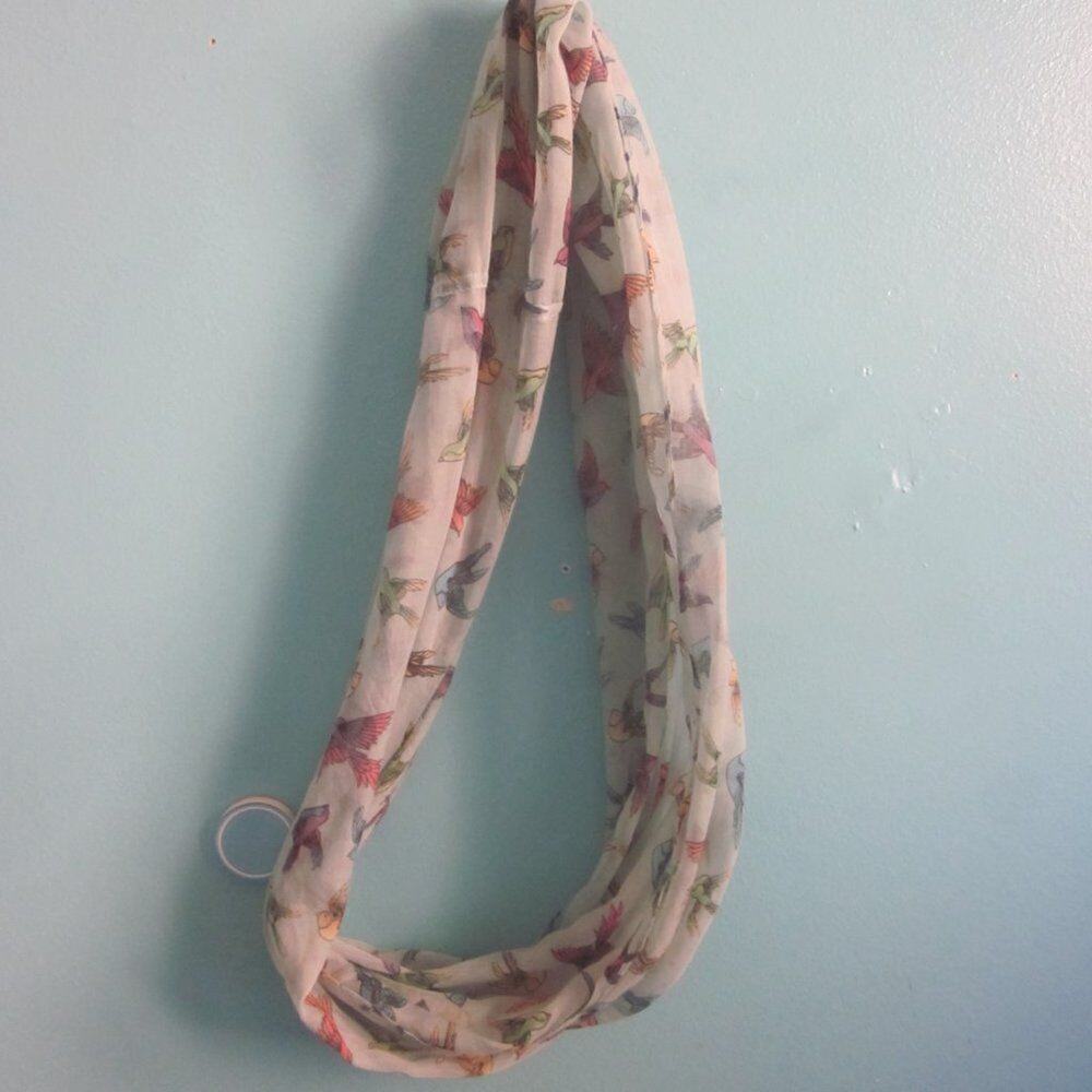 Infinity Scarf - Colorful Bird Pattern - Unbranded - Picture 6 of 9
